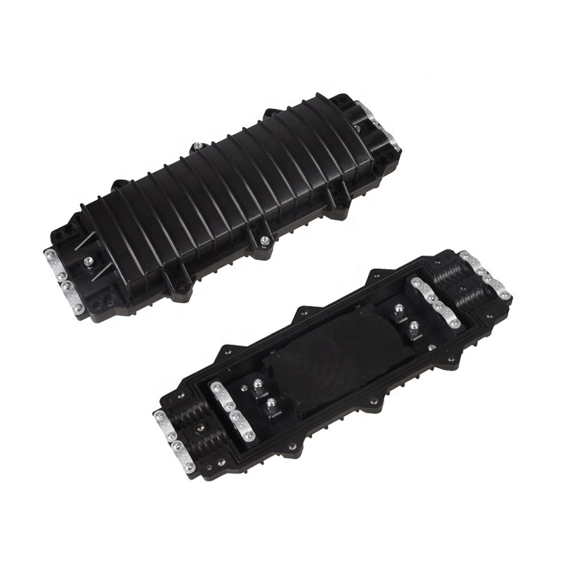 High Quality 48/96 core optical fiber joint closure/2 inlet 2 outlet fiber optic joint closure/Mini fiber optic splice closure