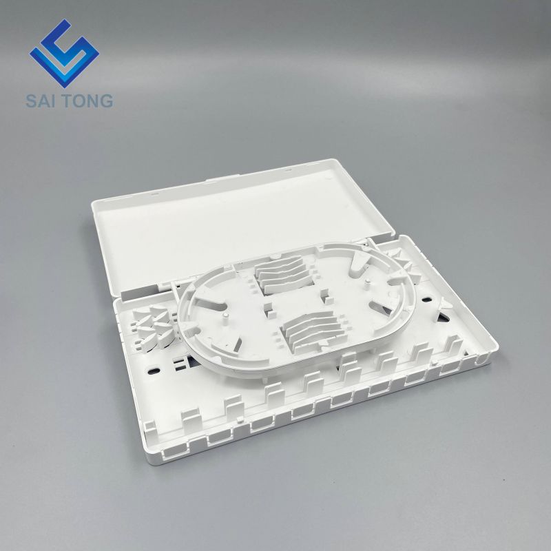 Supply 8 core fiber optic distribution box 8 ports small termination box FTTH fiber optic terminal box with SC LC adapter