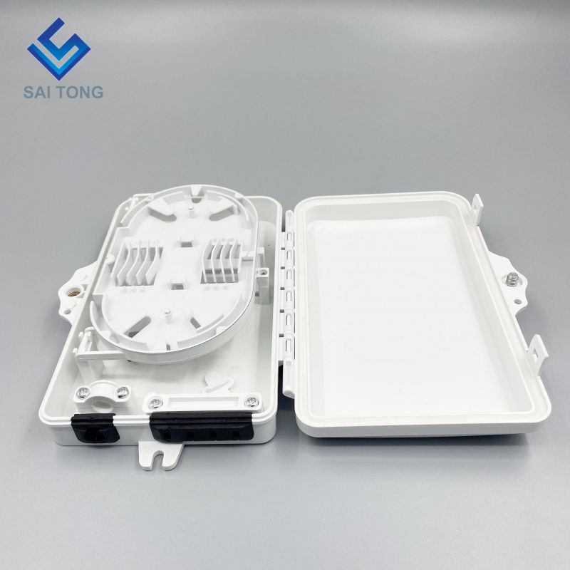 IP65 Supply 1 inlet 4 outlet ST-F311 FTTH Mini 6 cores Optical Fiber Distribution Frame Termination FDB Box outdoor