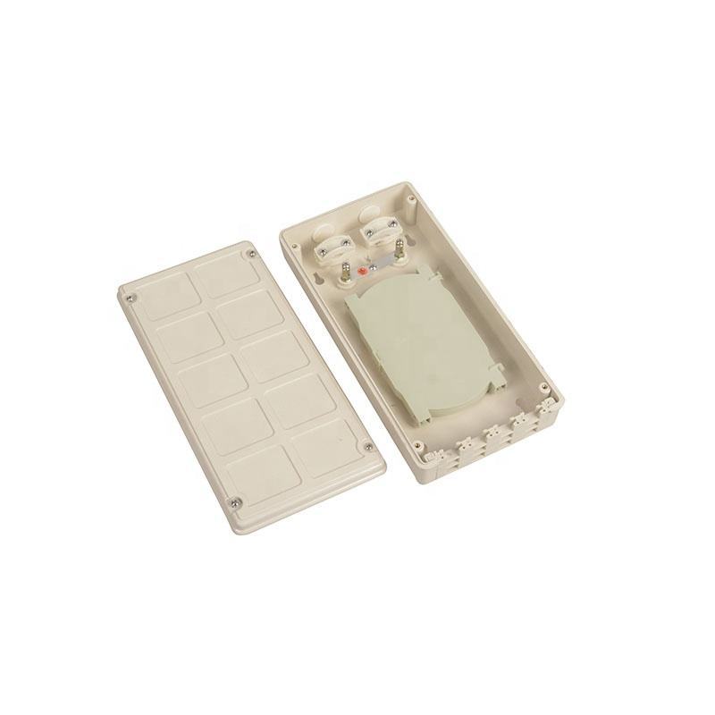 Plastic terminal box 12 core wall mount or rack mount available Indoor and Outdoor FTTH Fiber Faceplate Optic Patch Panel