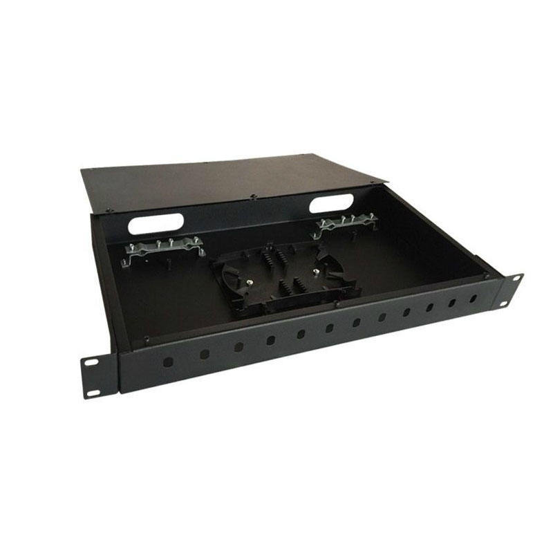 19 inch ftth 12 ports fc st rack mount fiber optic distribution frame Fiber optic patch panel/ rack mount ODF