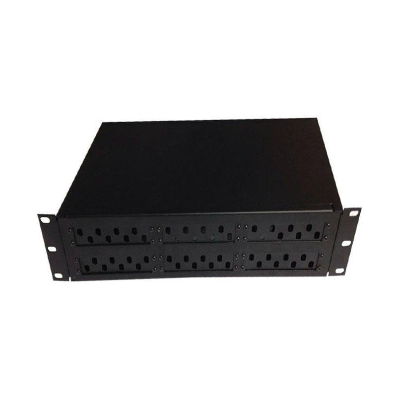 Hot sale 19 inch ftth 48 ports st fc rack mount fiber optical distribution frame fiber optic patch panel rack mount ODF