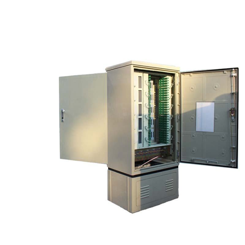 SaiTong FTTH 576 Core optic distribution cabinets outdoor waterproof IP55 576 core fiber optic cabinet ODF ODB