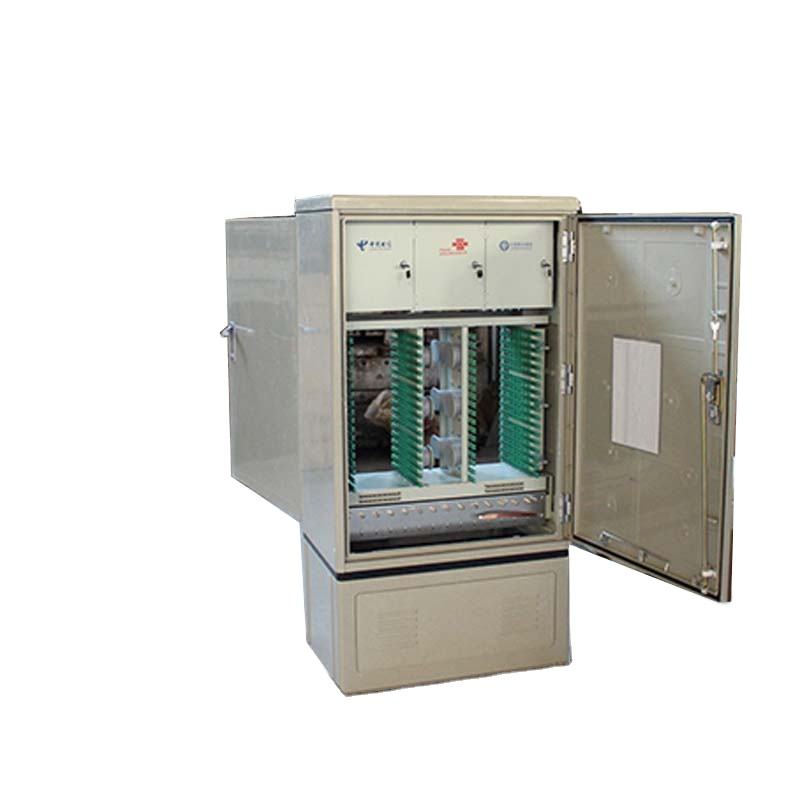 SaiTong Standard or Customized FTTH 576 Core fiber optical SMC cabinet outdoor waterproof IP55 SMC fiber cabinet Support