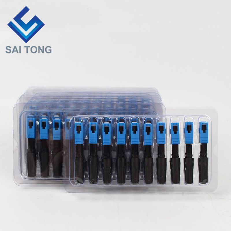 SC APC UPC screw type fiber optic fast connector Quick Connector Anatel ftth embedded connector