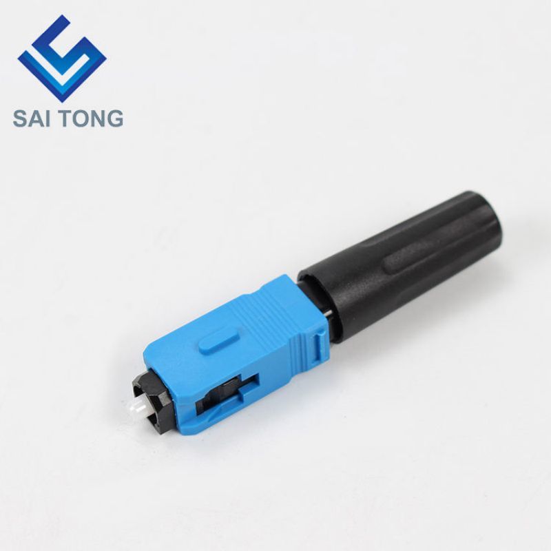 SC APC UPC screw type fiber optic fast connector Quick Connector Anatel ftth embedded connector